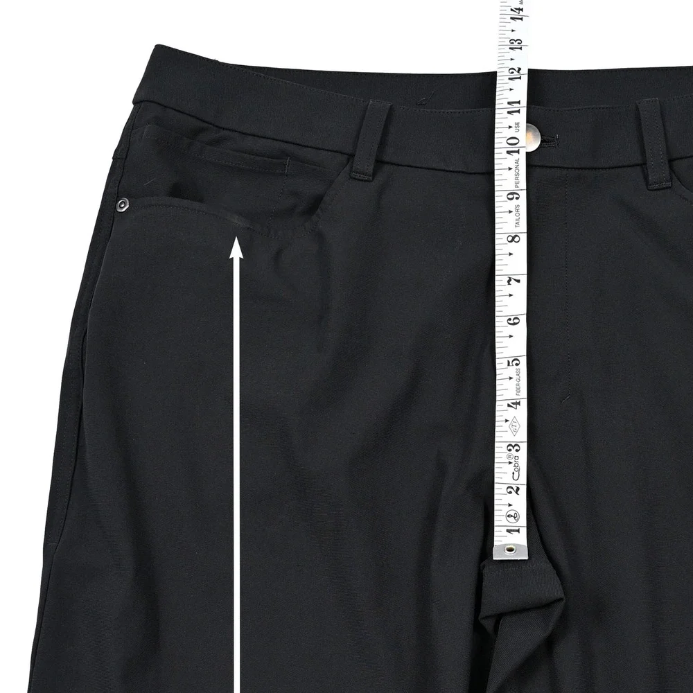 Lululemon Pants Mens 34x29 Black Golf ABC Classic Performance Stretch LM5AO1S